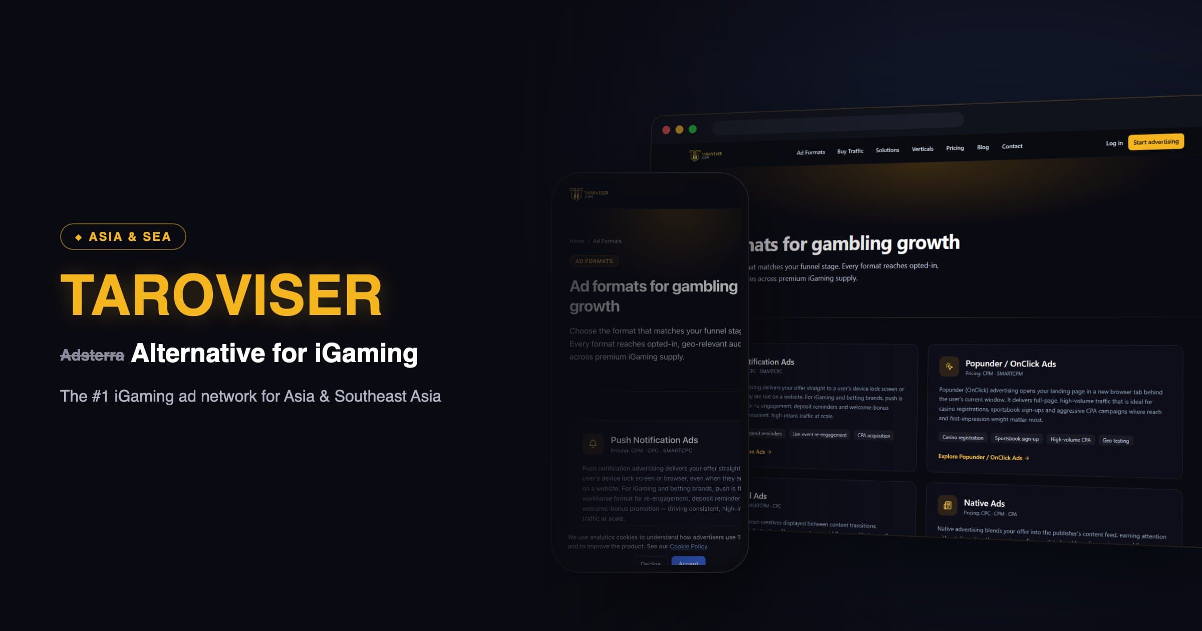 Adsterra Alternative for iGaming: Why Specialist Beats Generalist at Scale
