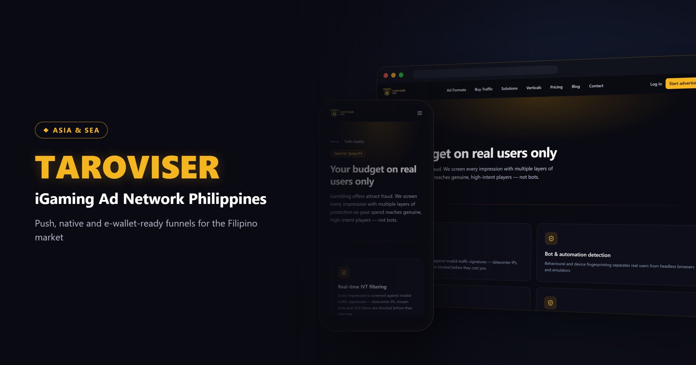 iGaming Ad Network Philippines: Buy Casino & Betting Traffic That Converts