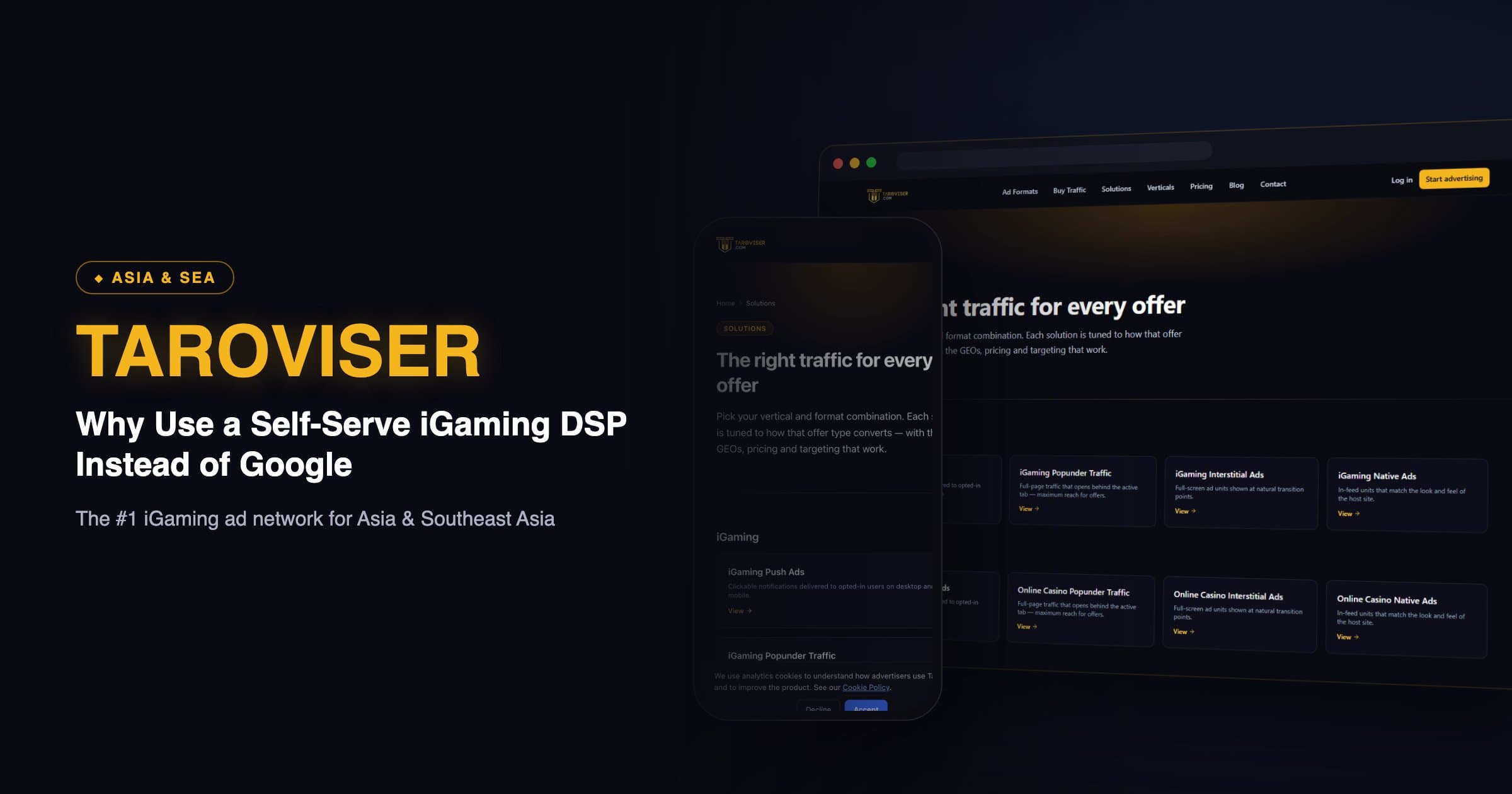 Why Use a Self-Serve iGaming DSP Instead of Google or Facebook Ads